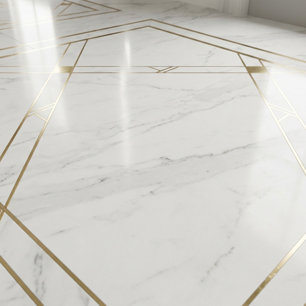 Mármore Acessível: O Luxo do Porcelanato Marmorizado